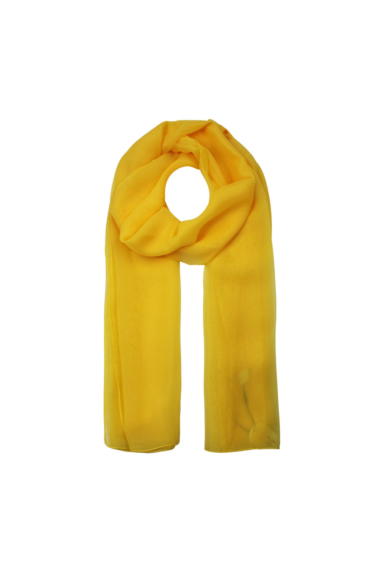 SF2075-179 Plain Colour Silk Mix Scarf