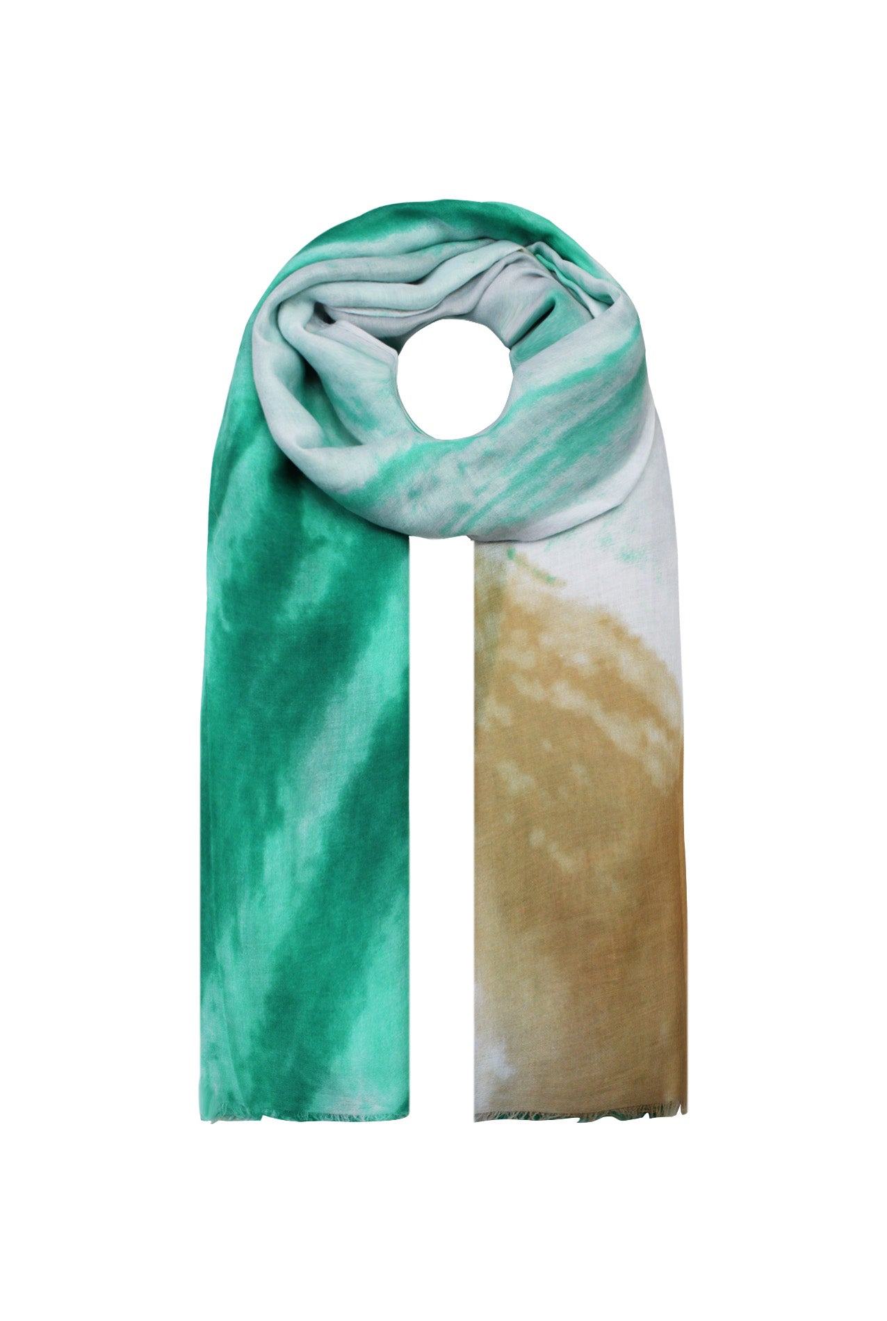 SF2085-140 Vibrant Soft Colour Print Scarf