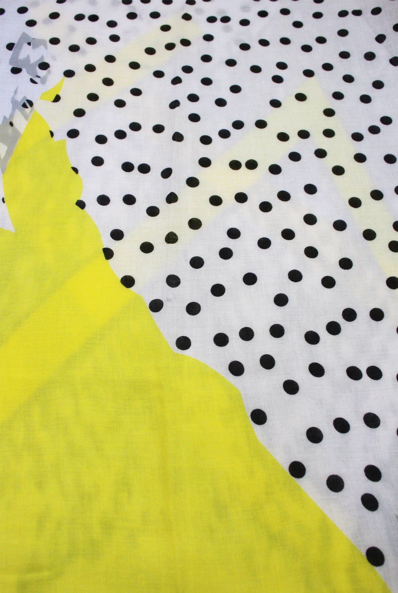 SF2085-145 Multicolour Polka Dots Print Scarf