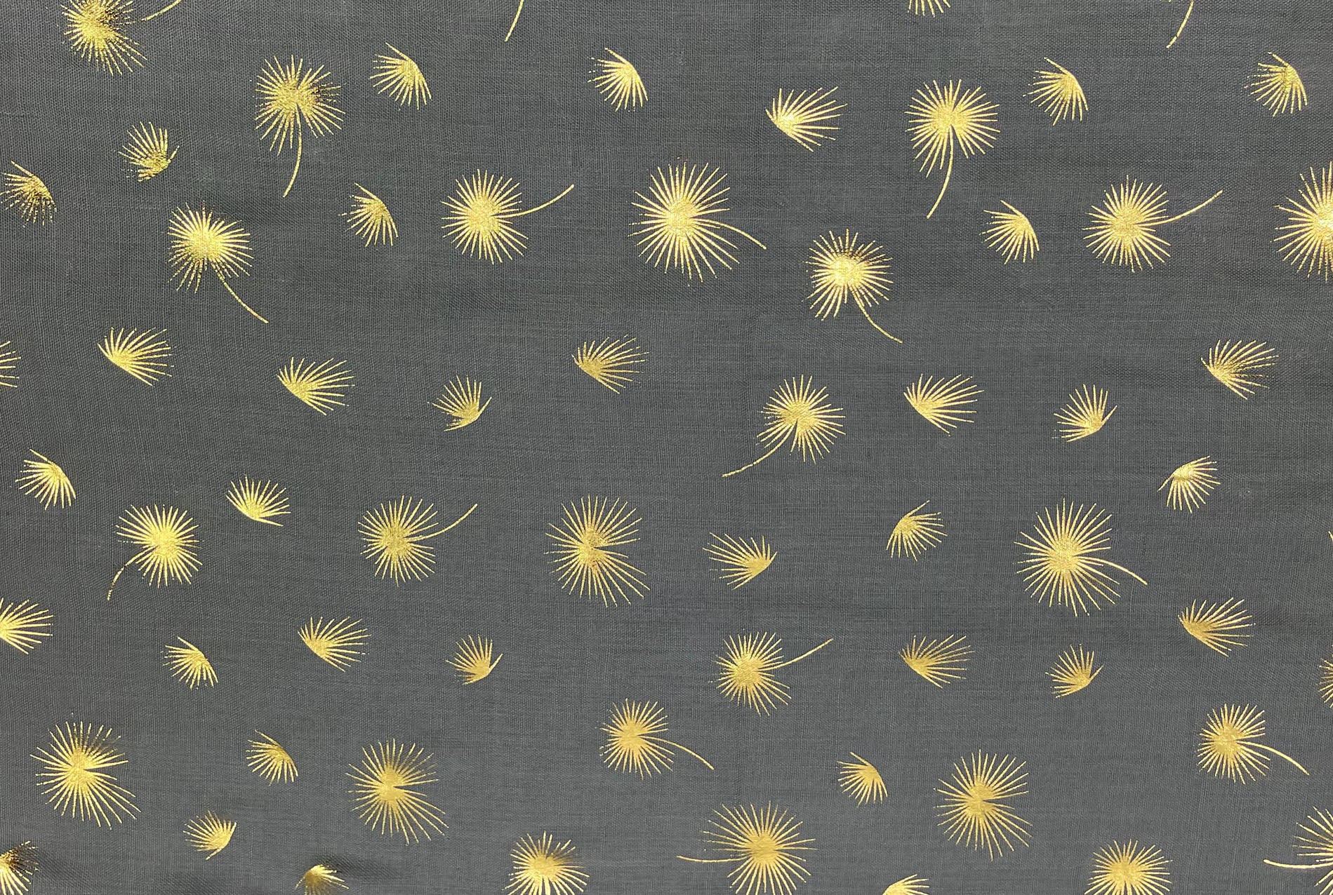 SF21058-658 Golden Dandelion Print Scarf