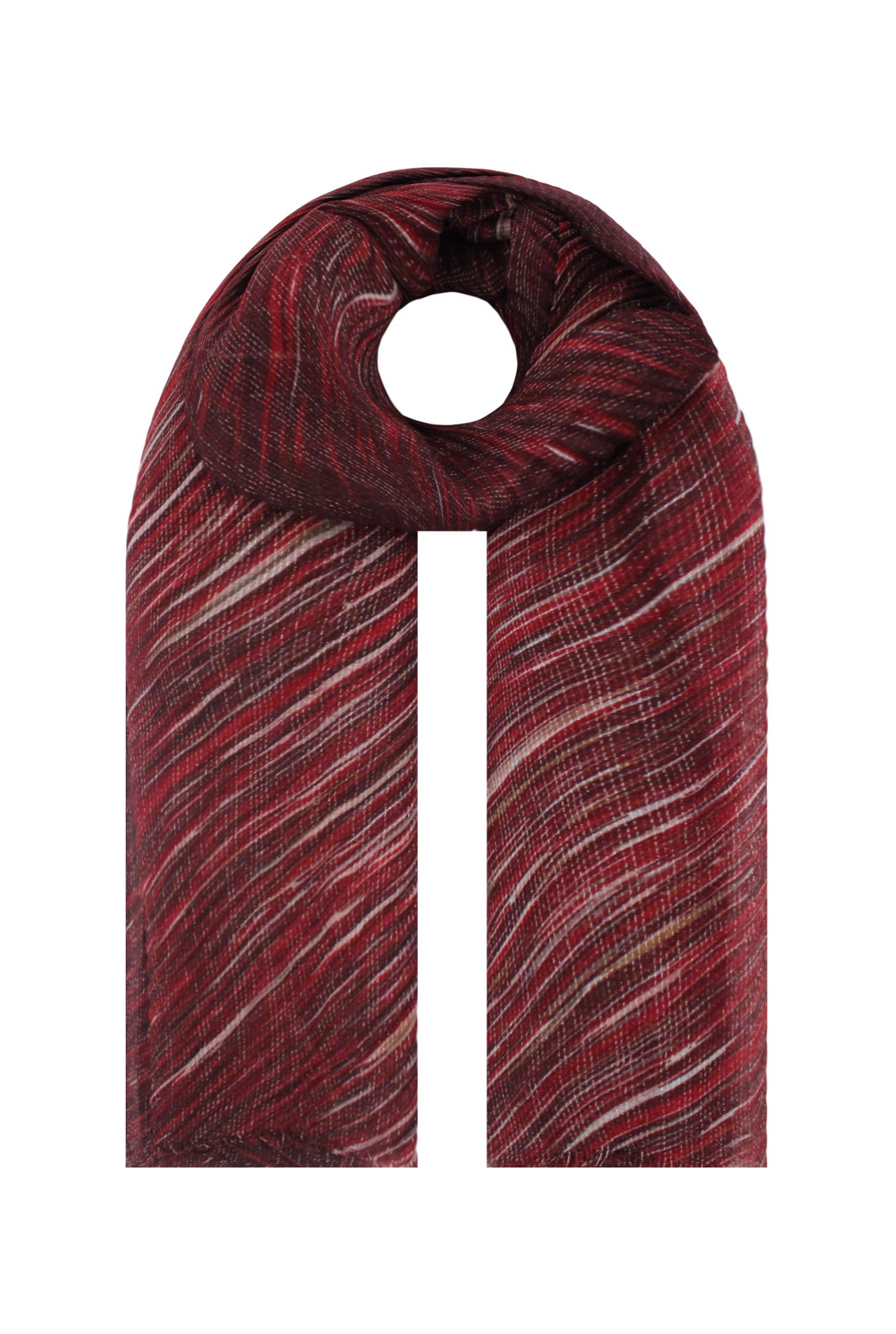 SF21070-376 Cosmic Wave Print Scarf