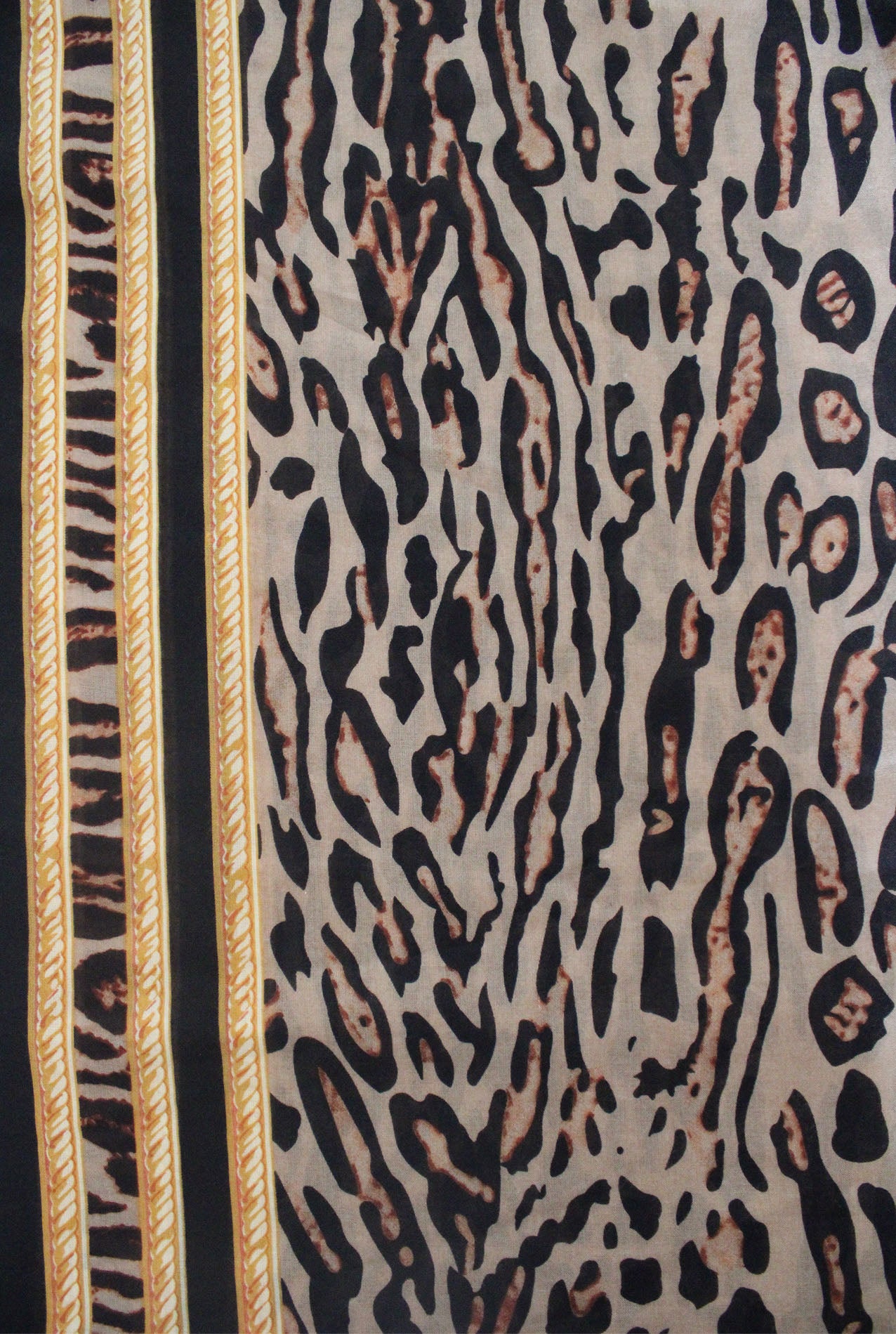 SF21075-621 Leopard Print Scarf