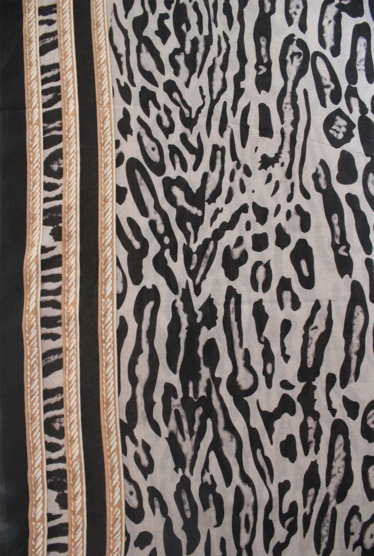 SF21075-621 Leopard Print Scarf