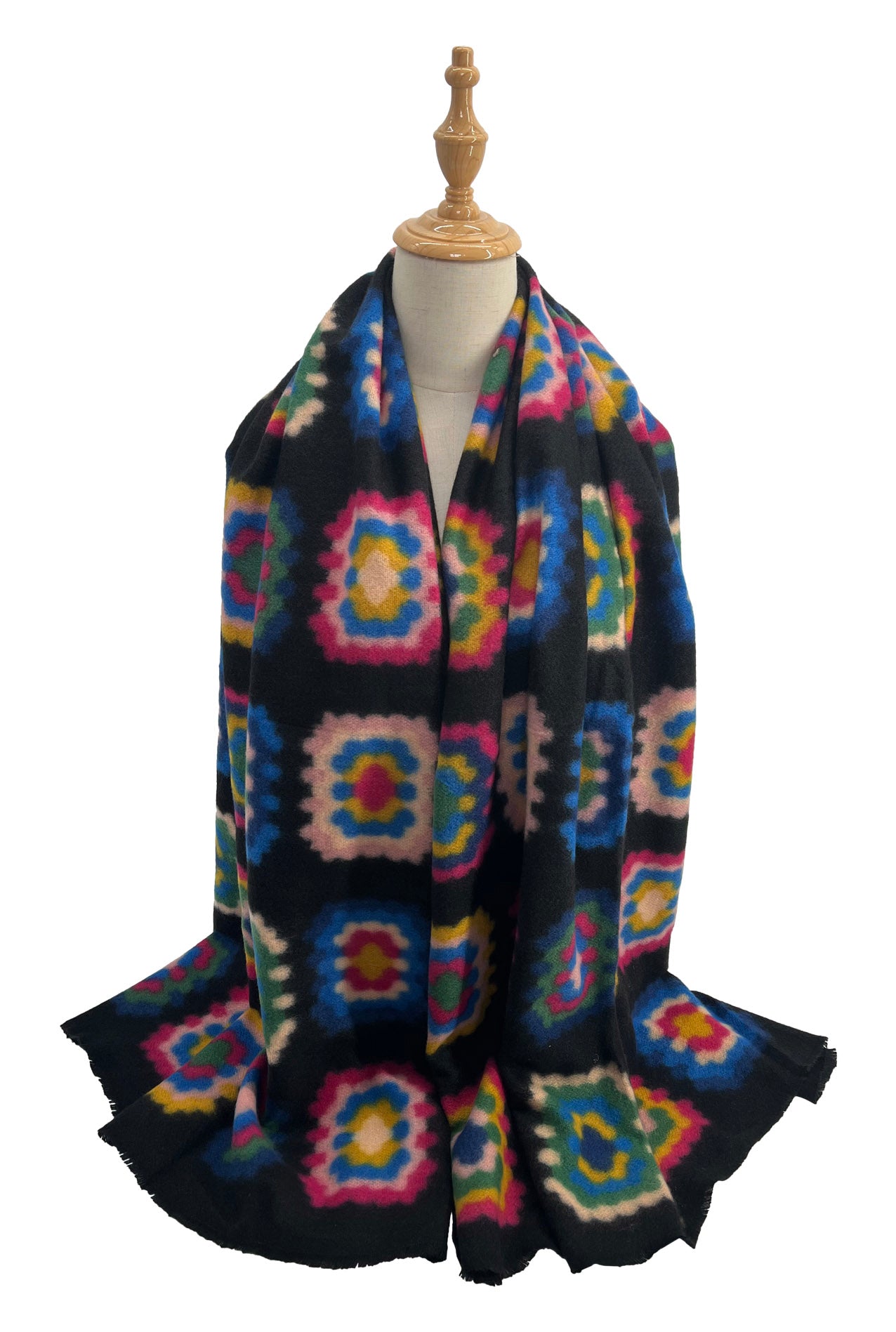 SF2145-758 Artist Fleece Cotton Mix Scarf