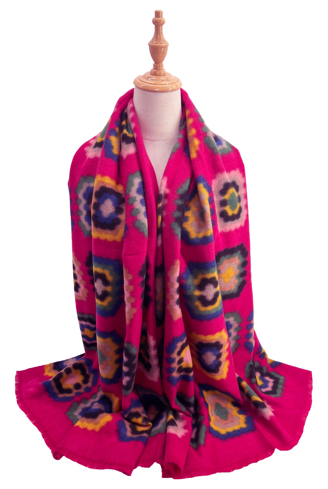 SF2145-758 Artist Fleece Cotton Mix Scarf