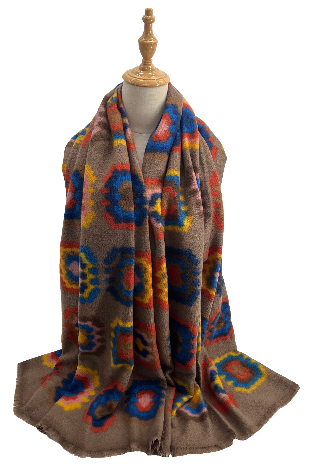 SF2145-758 Artist Fleece Cotton Mix Scarf