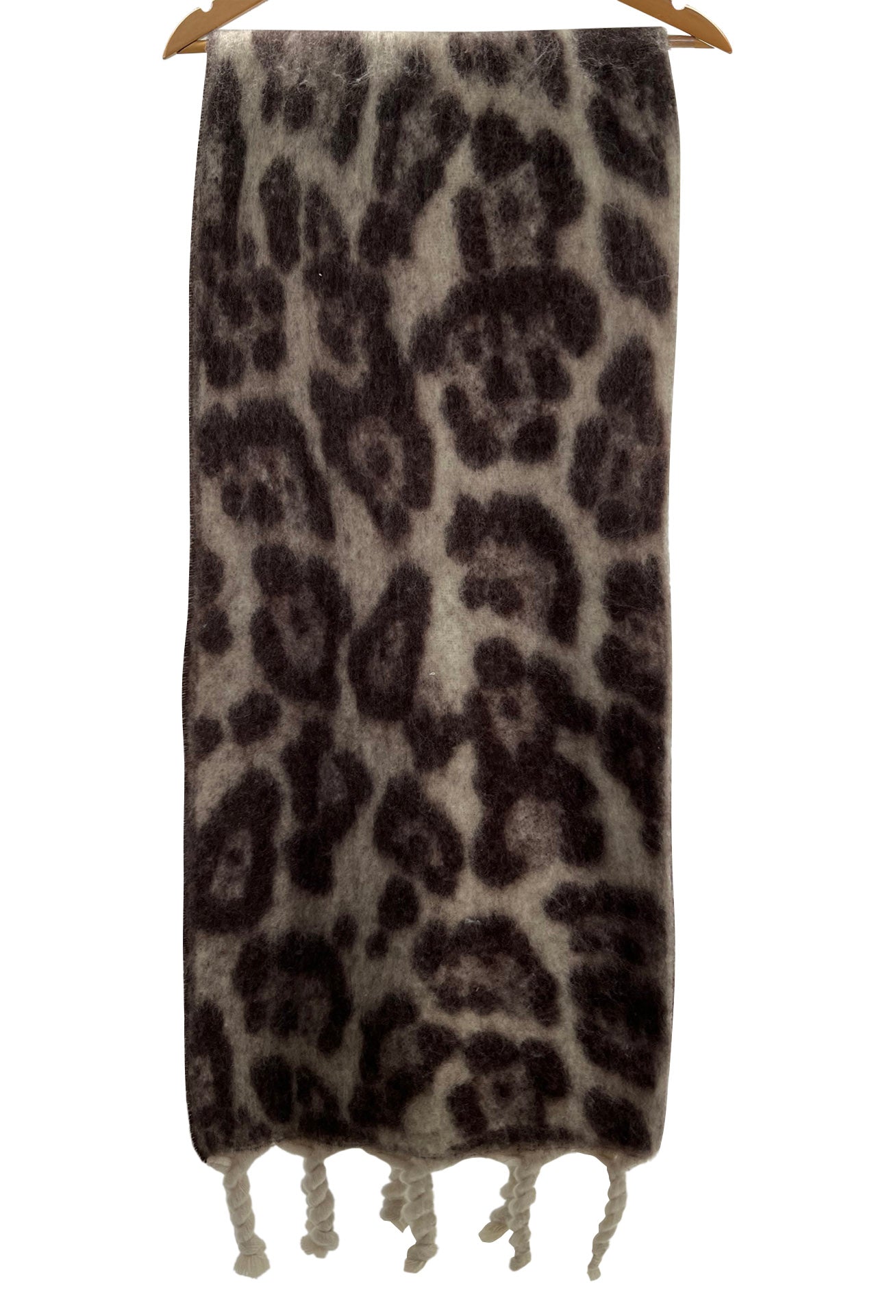 SF2180-756 Large Leopard Print Blanket Scarf