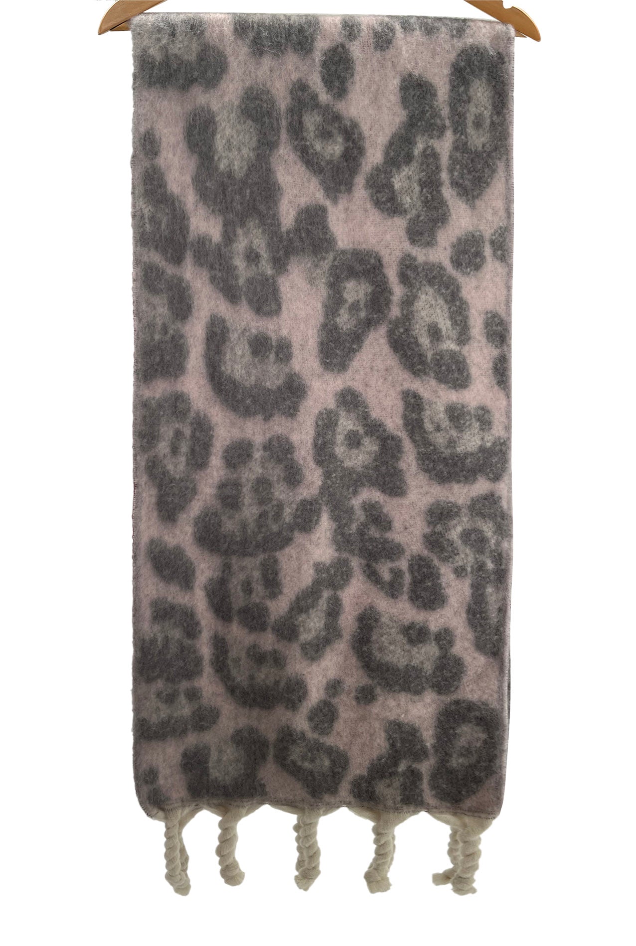 SF2180-756 Large Leopard Print Blanket Scarf