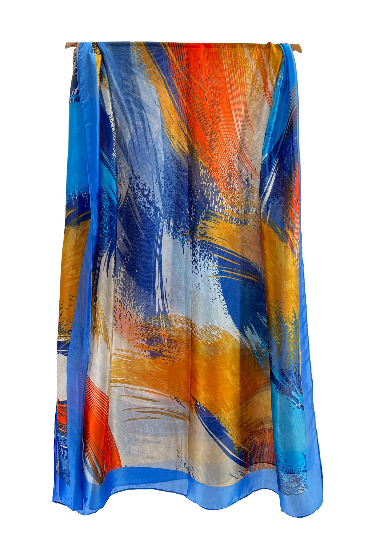 SF2211-689 Colourful Silk Mix Scarf