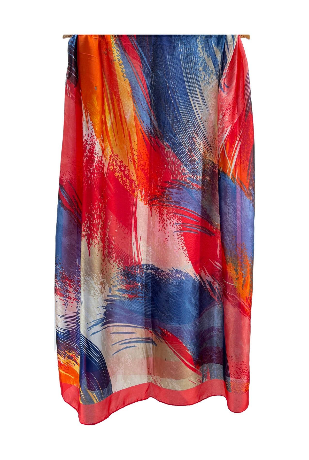 SF2211-689 Colourful Silk Mix Scarf