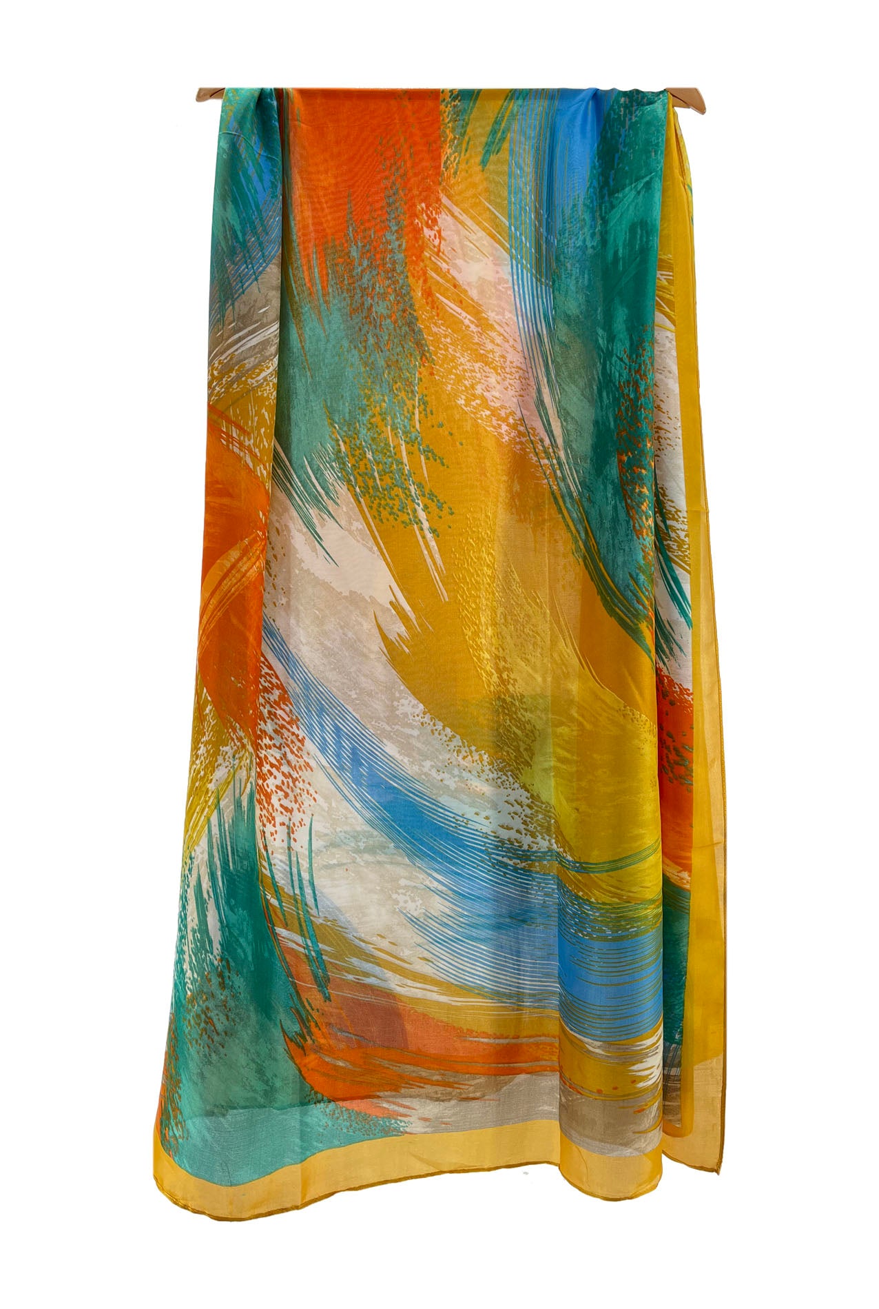 SF2211-689 Colourful Silk Mix Scarf