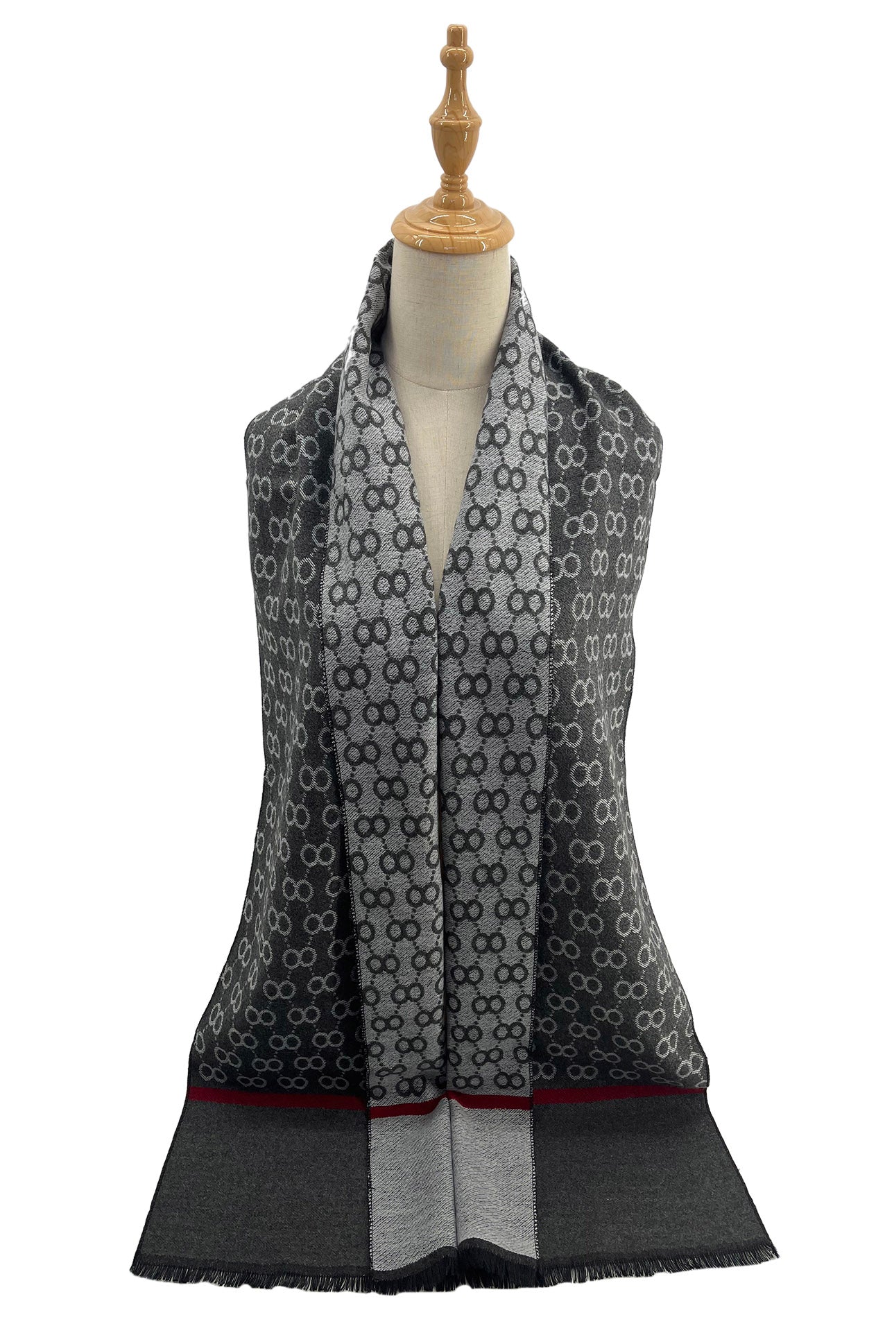 SF2285-760 Geometric Patterned Scarf