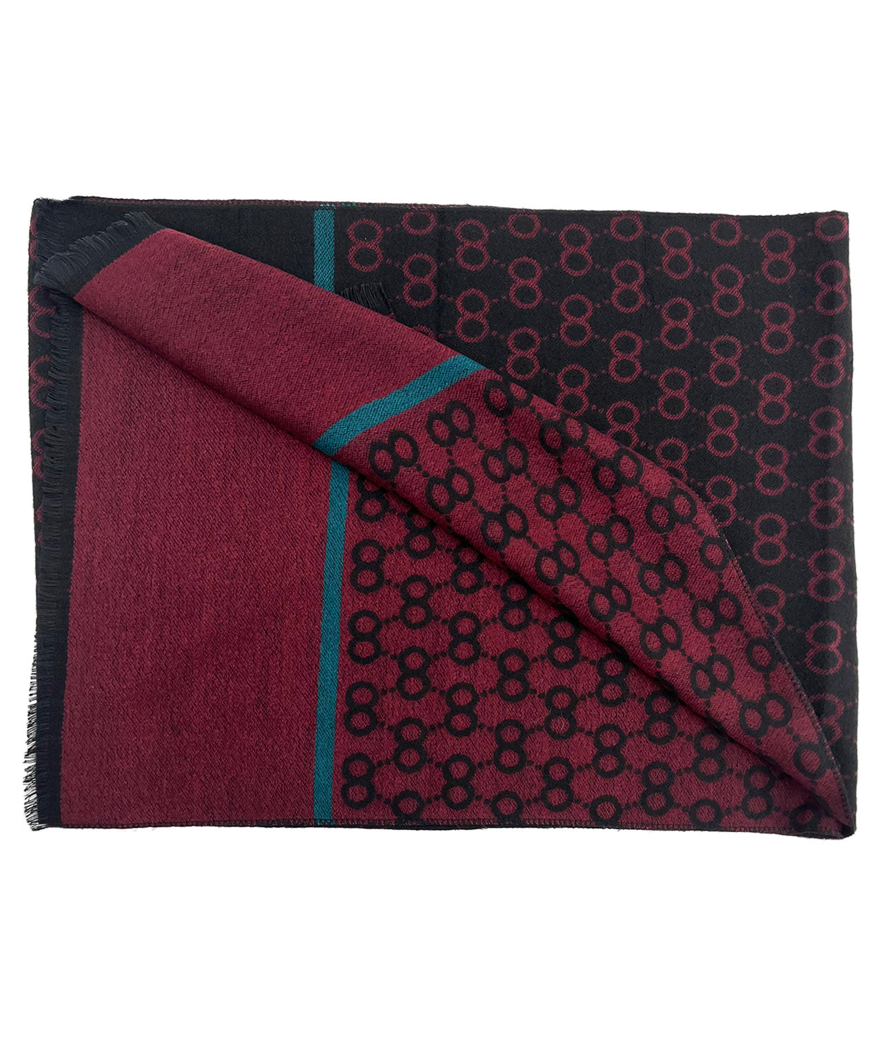 SF2285-760 Geometric Patterned Scarf