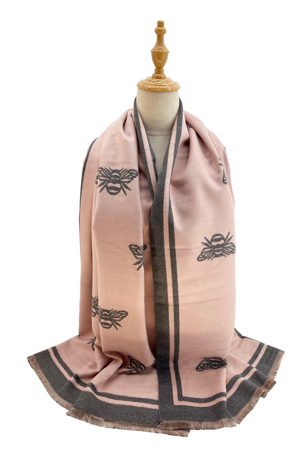 SF2418-123 Bumble Bee Print Scarf