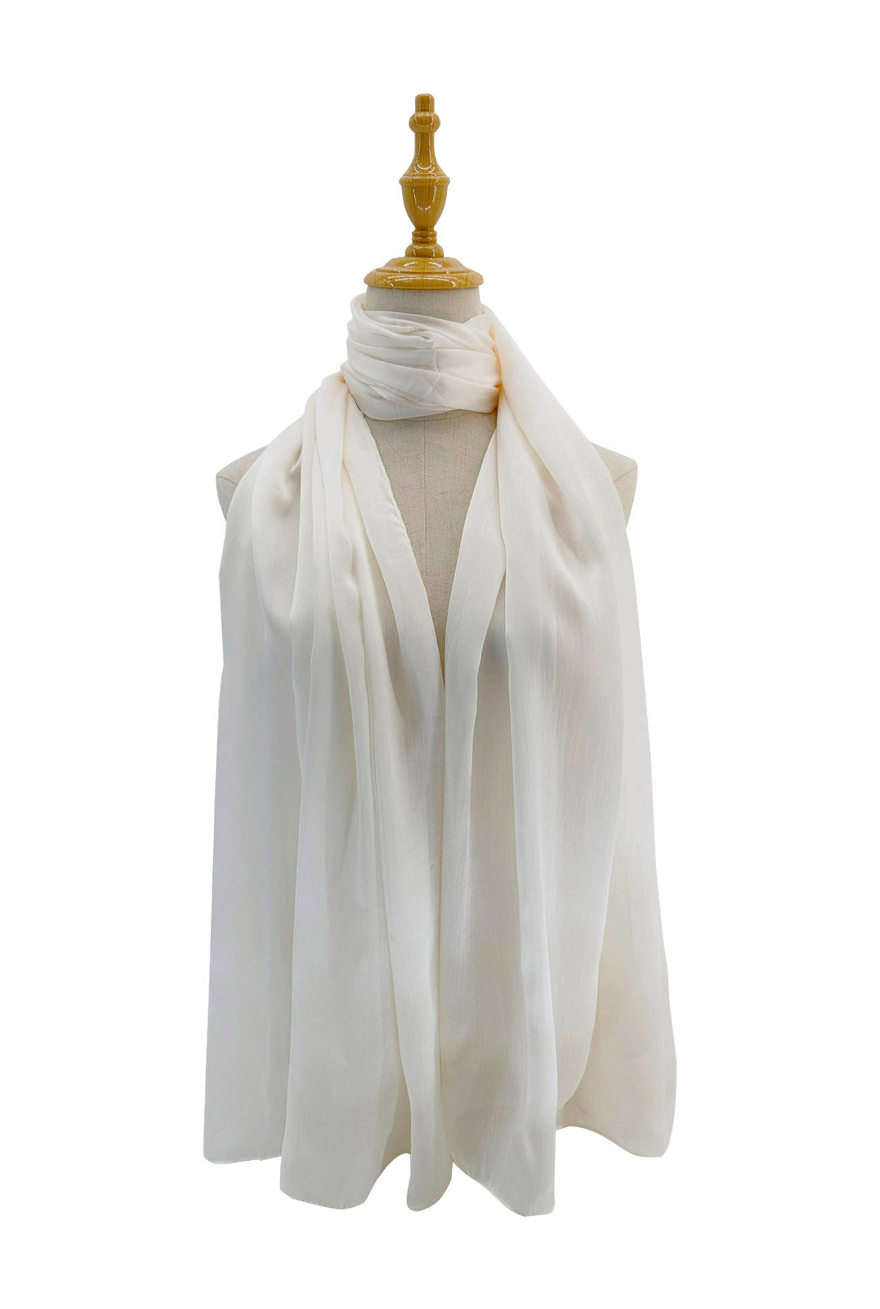 SF2490-013 Soft Plain Coloured Silky Mix Scarf