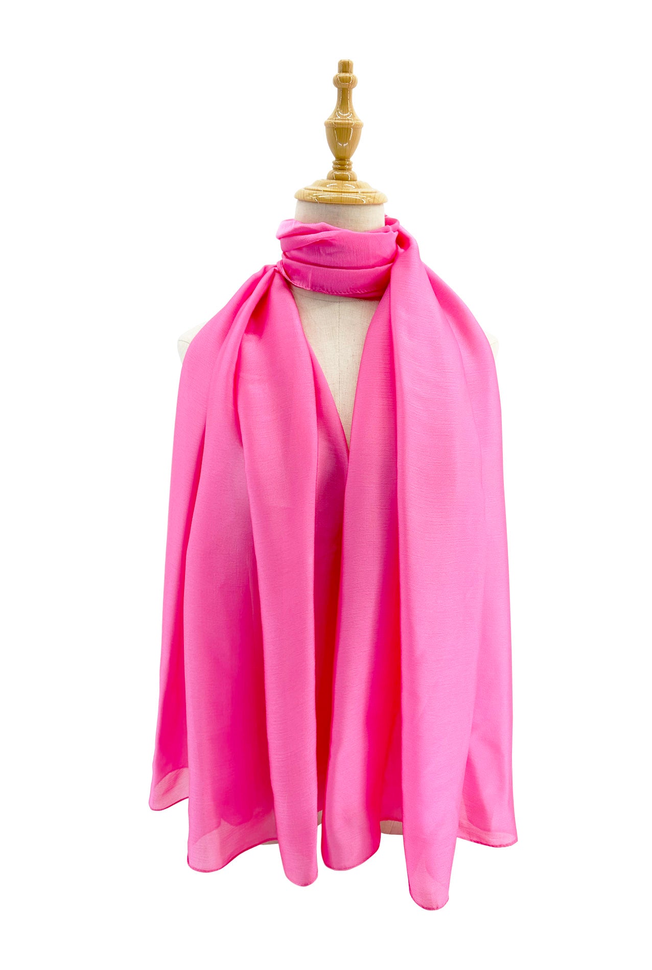 SF2490-013 Soft Plain Coloured Silky Mix Scarf