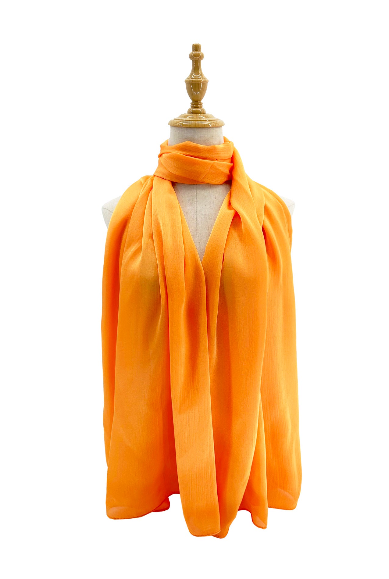 SF2490-013 Soft Plain Coloured Silky Mix Scarf