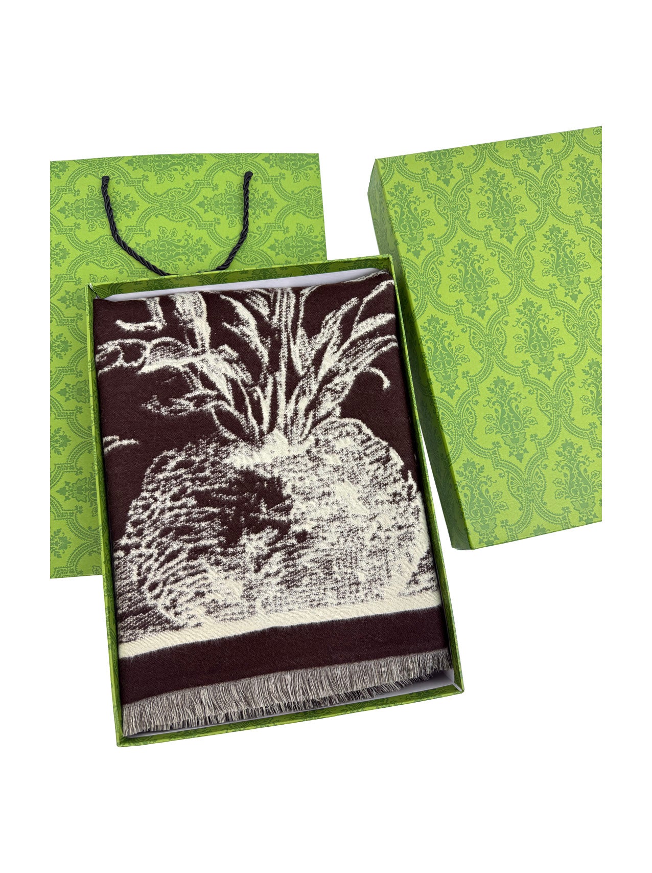 SF25115-175 Soft Botanical Printing Scarf
