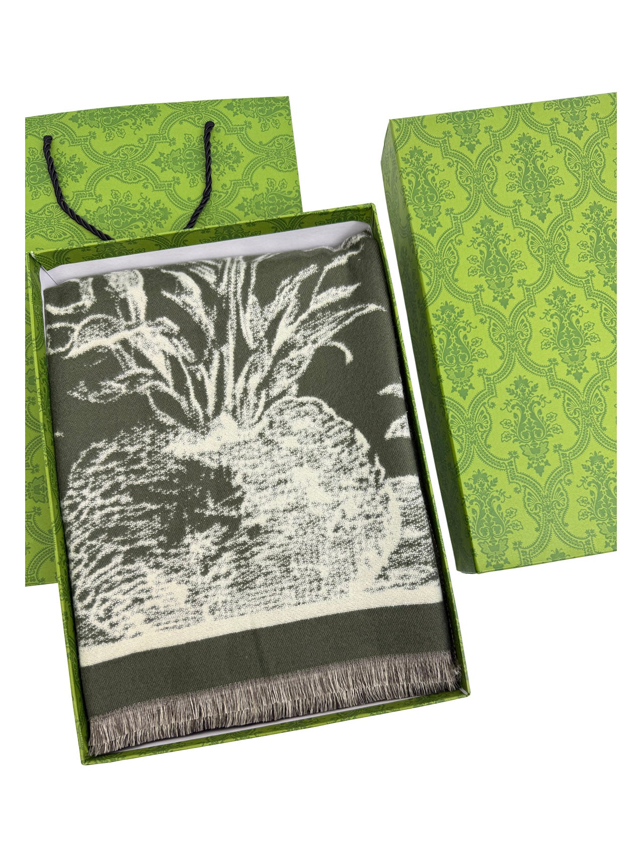 SF25115-175 Soft Botanical Printing Scarf