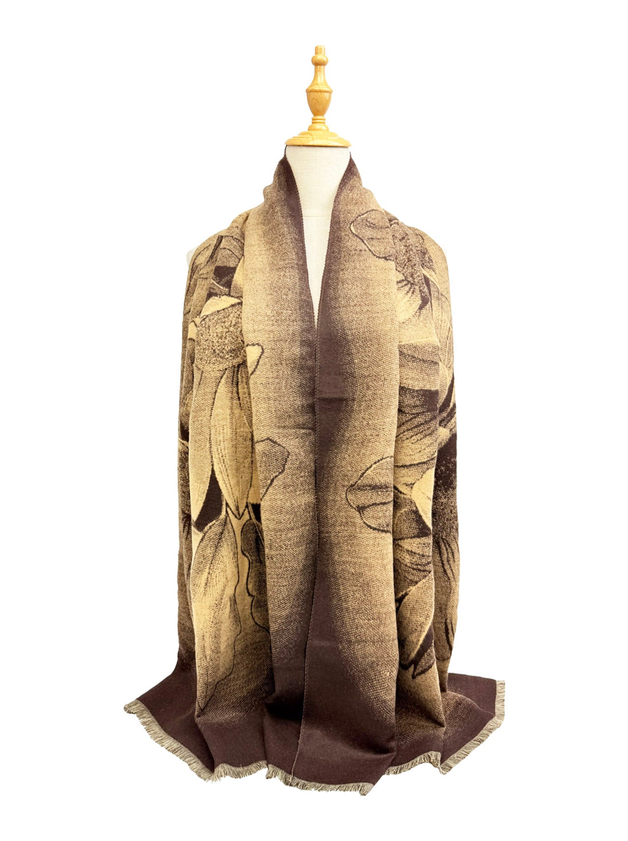 SF25115-178 Soft Sunflower Printing Scarf