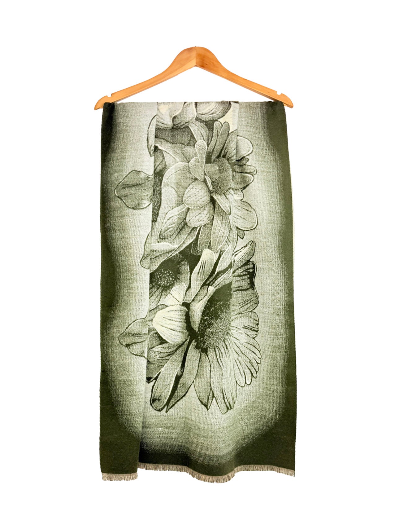 SF25115-178 Soft Sunflower Printing Scarf