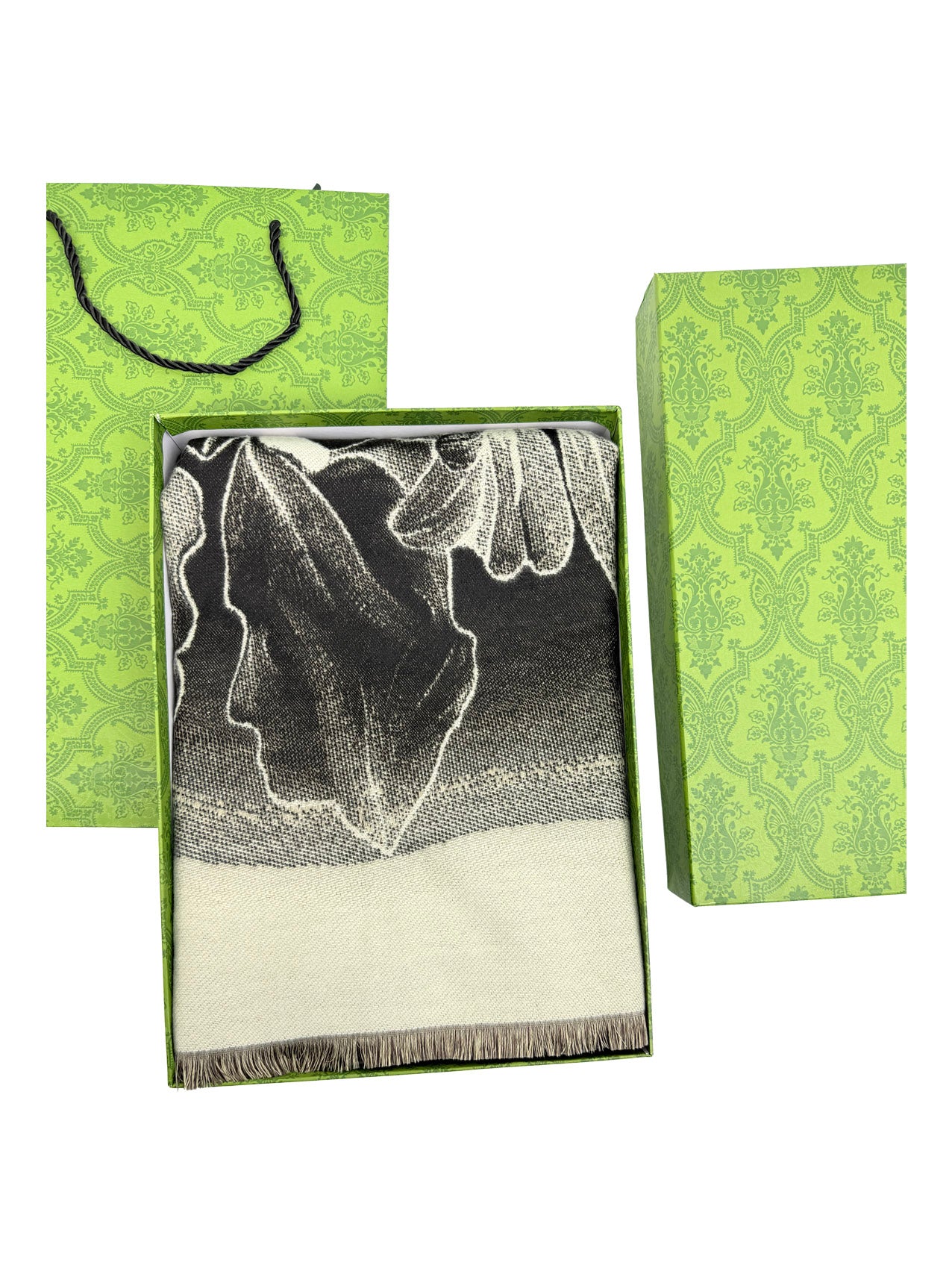 SF25115-178 Soft Sunflower Printing Scarf