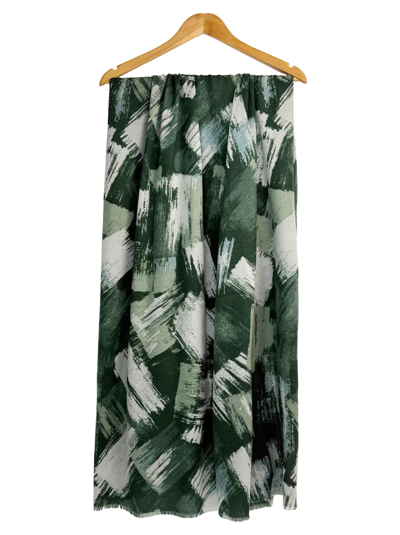 SF25115-290 Soft Abstract Art Printing Scarf