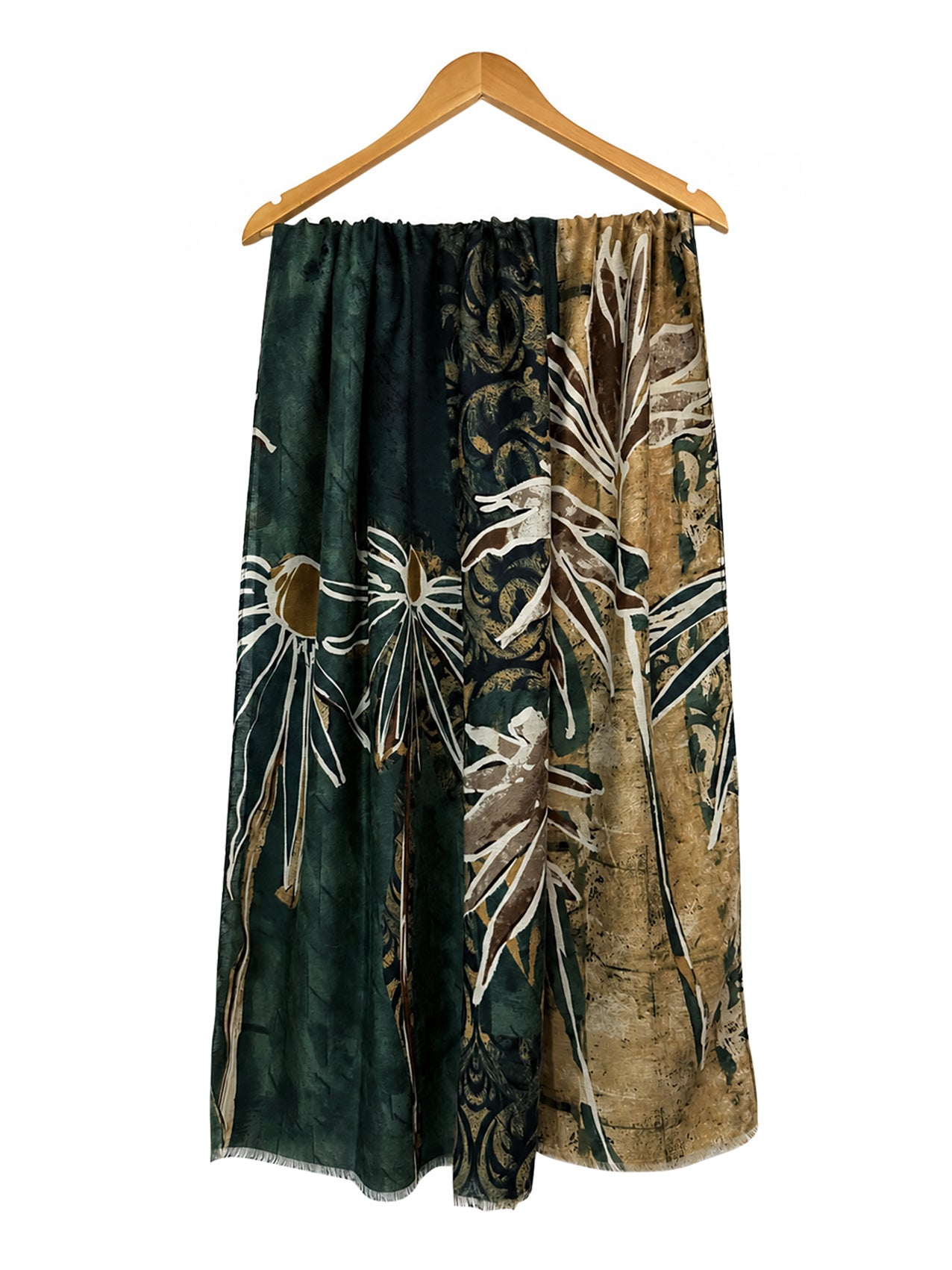 SF26090-425 Statement Abstract Print Scarf