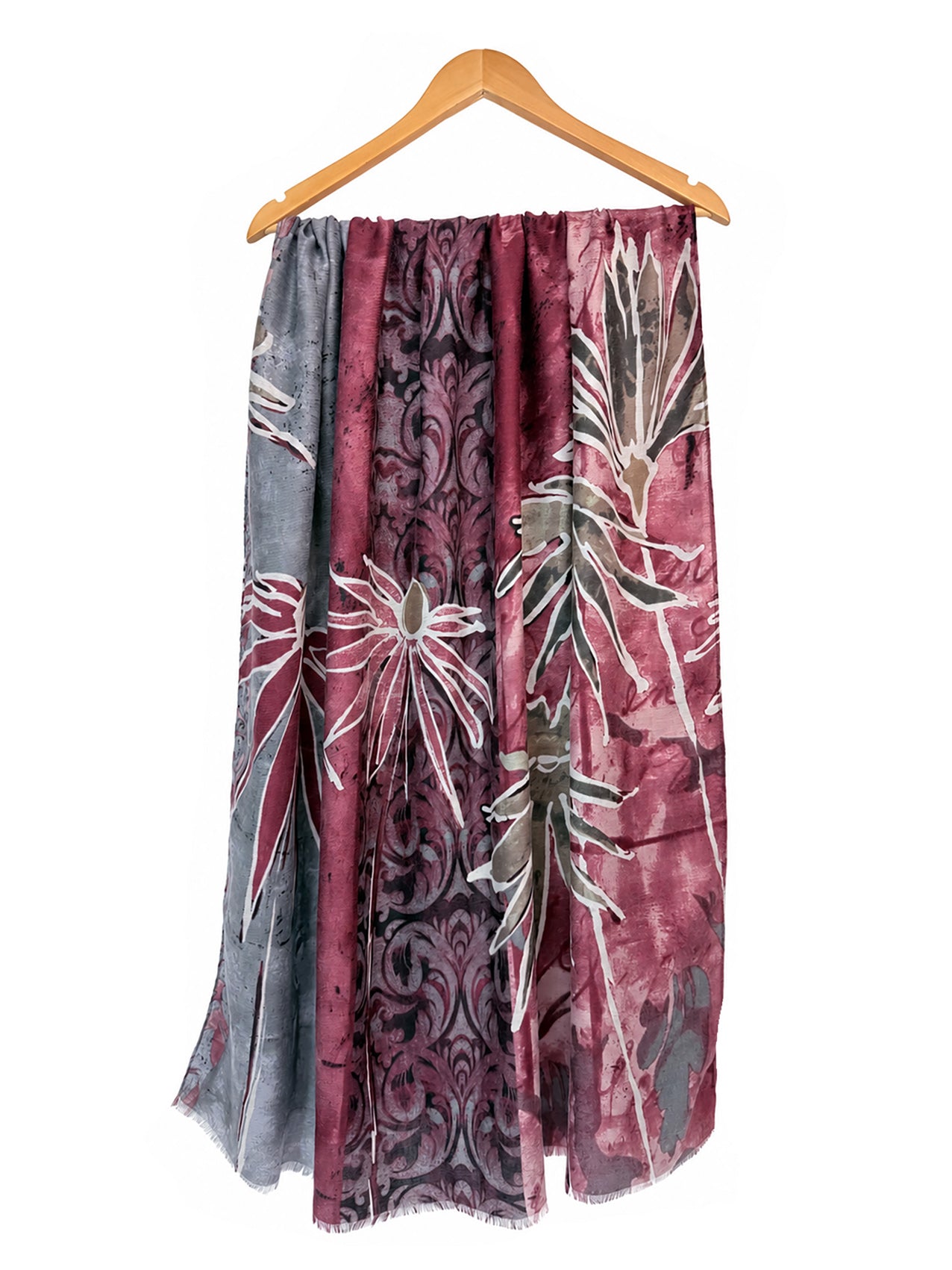 SF26090-425 Statement Abstract Print Scarf