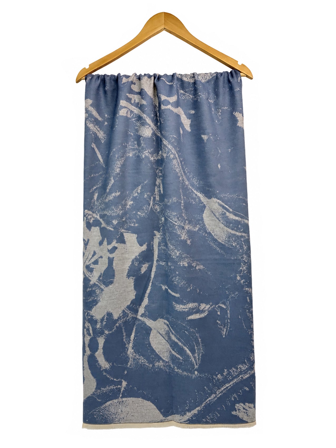 SF26115-430 Abstract Nature Print Scarf