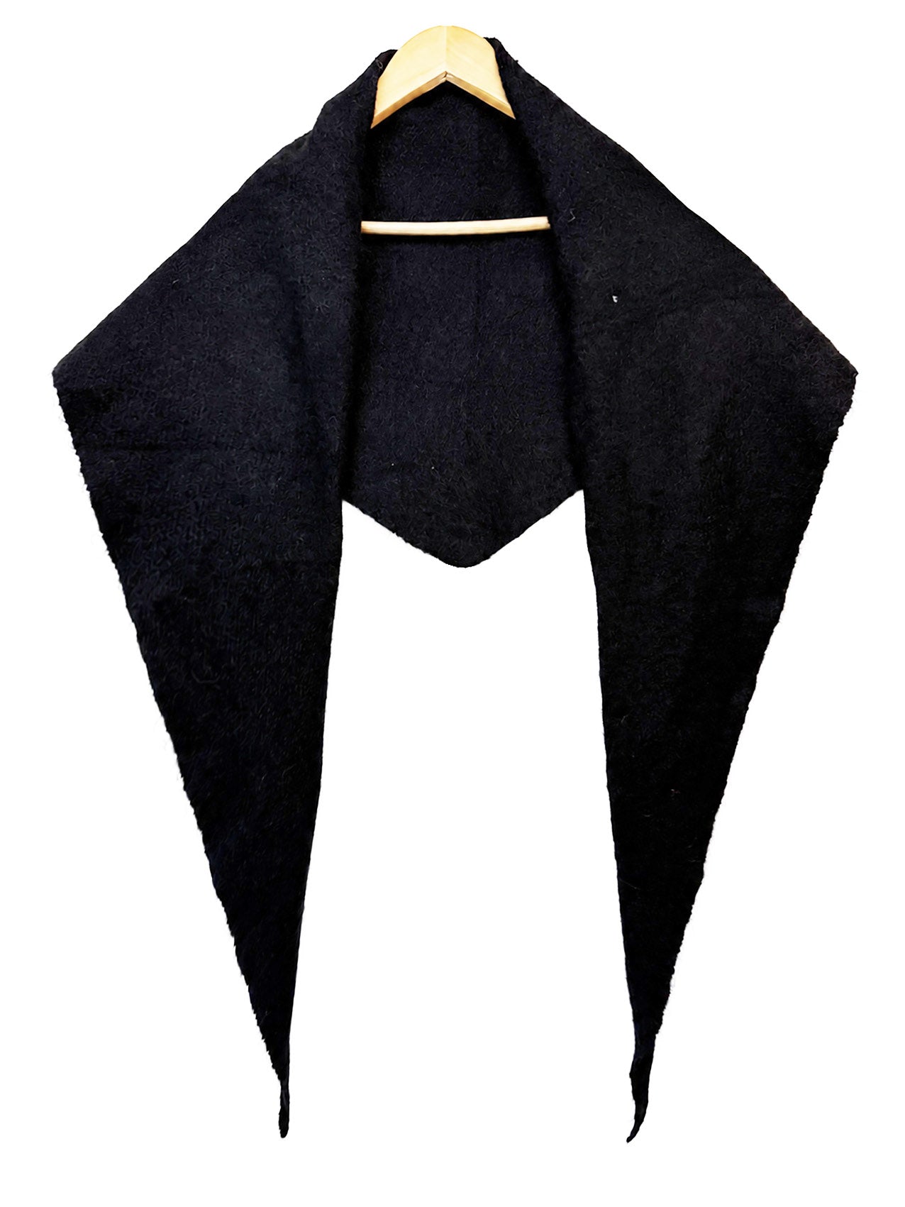 SF26120-379 Soft Knitted Triangle Scarf