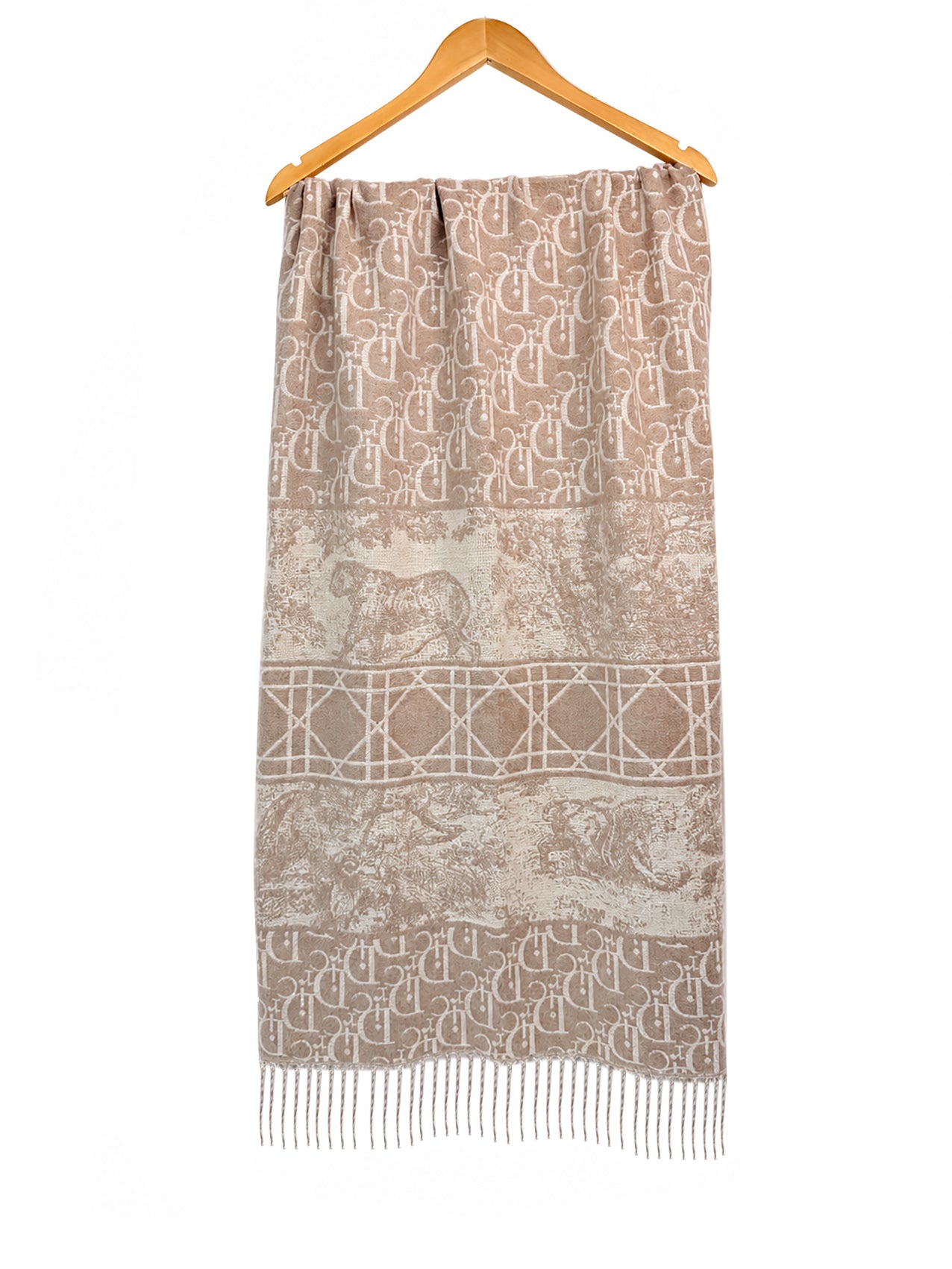 SF26120-434 Heritage Equestrian Print Scarf