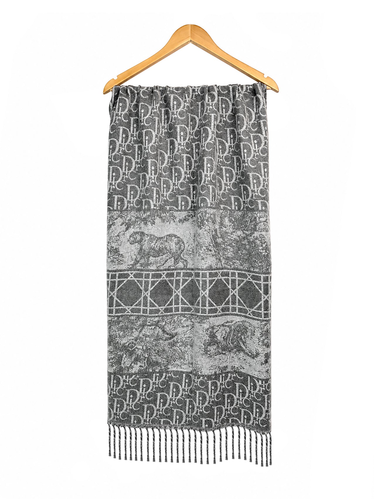 SF26120-434 Heritage Equestrian Print Scarf