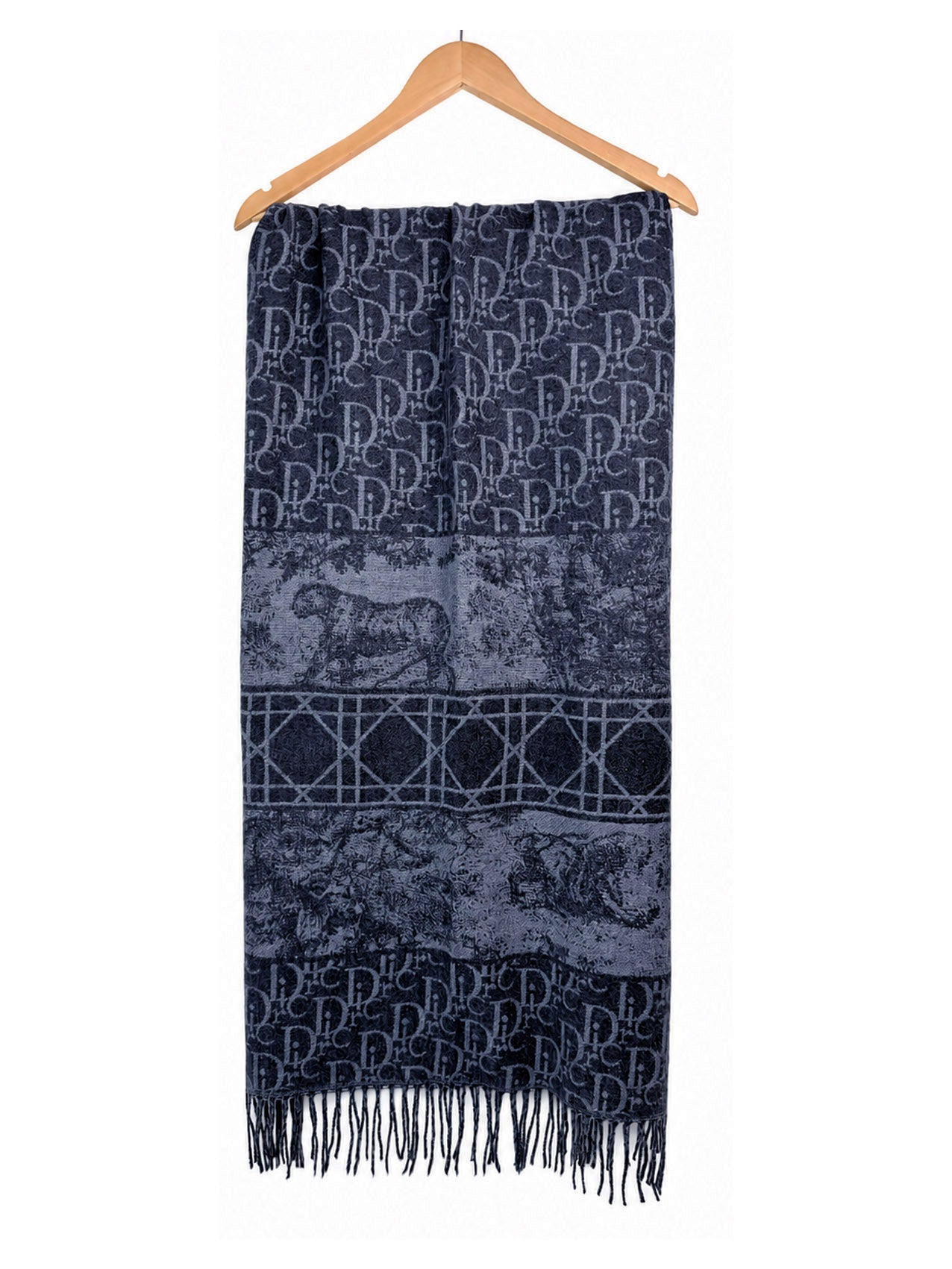 SF26120-434 Heritage Equestrian Print Scarf