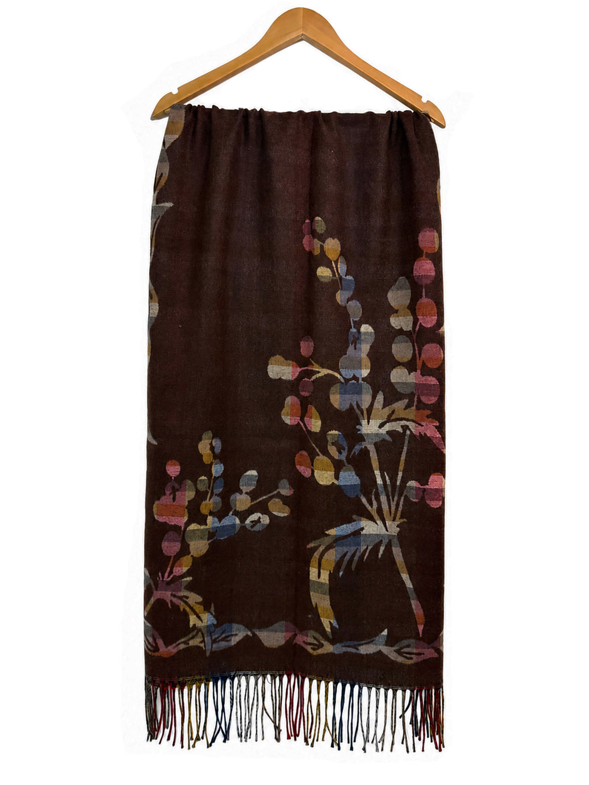 SF26140-429 Colourful Floral Print Scarf