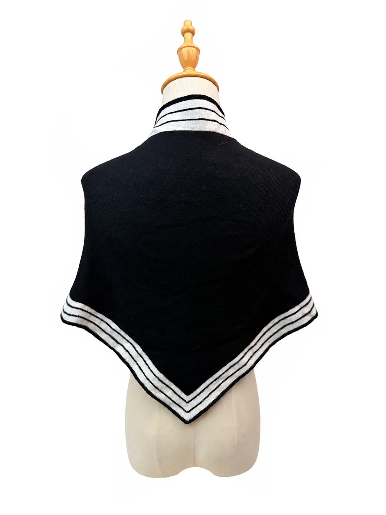 SF26145-436 Varsity Stripe Triangle Scarf