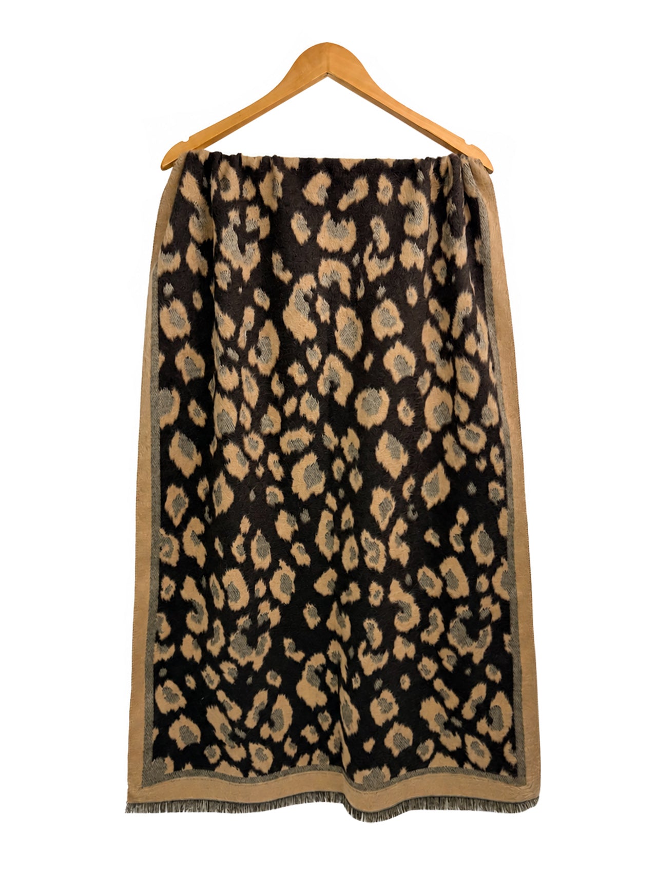 SF26150-440 Leopard Print Scarf