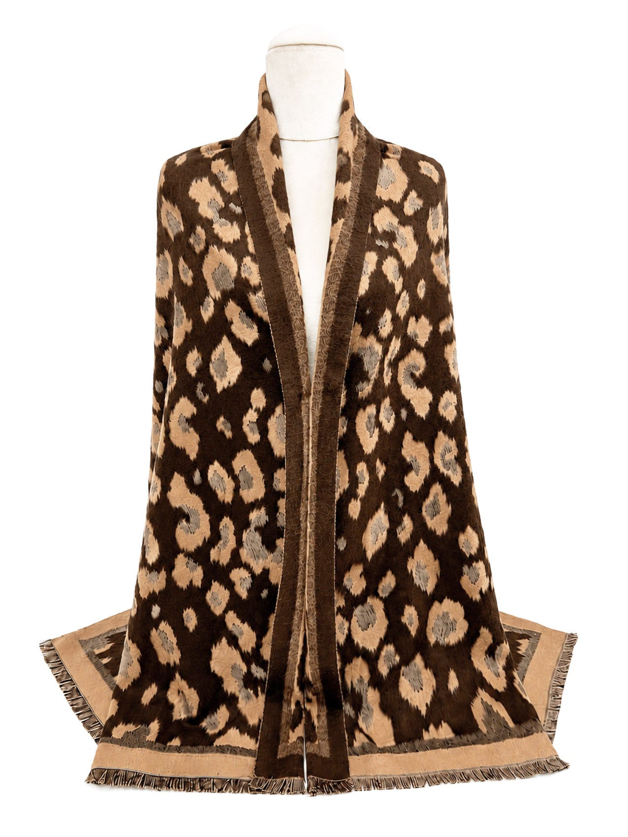 SF26150-440 Leopard Print Scarf