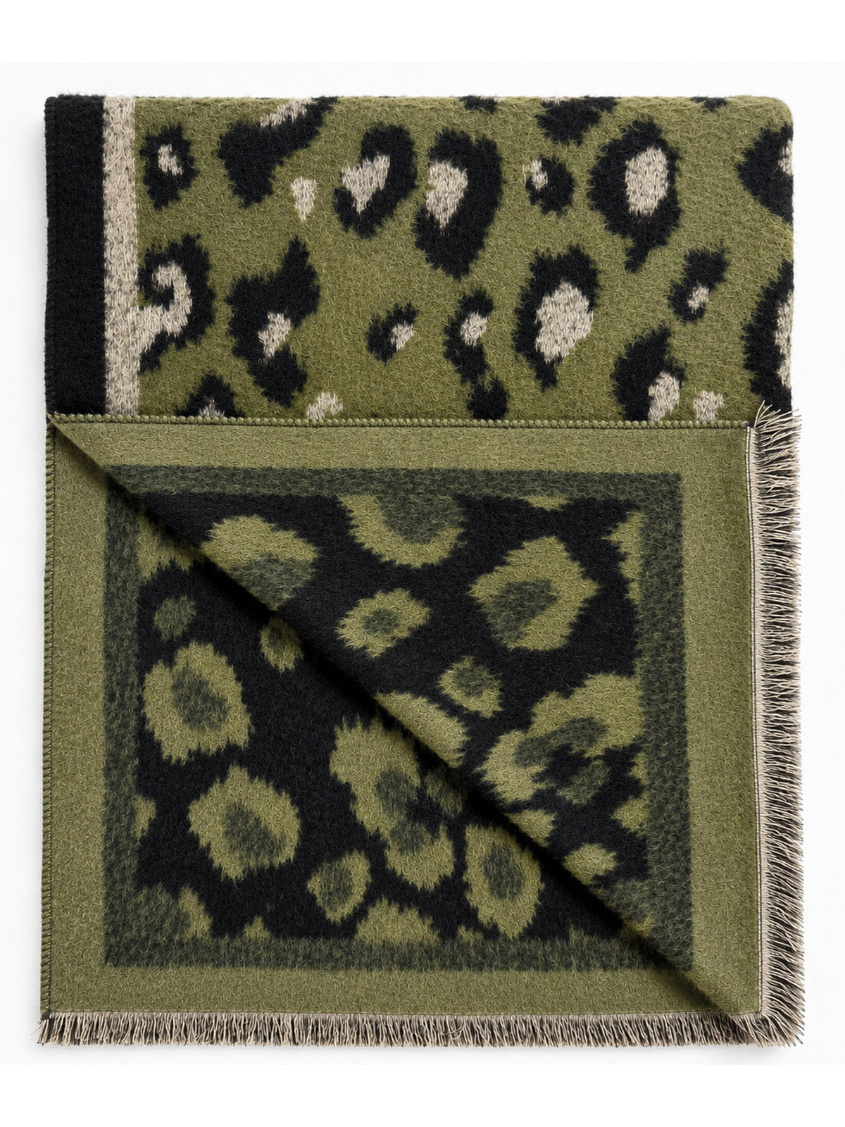 SF26150-440 Leopard Print Scarf