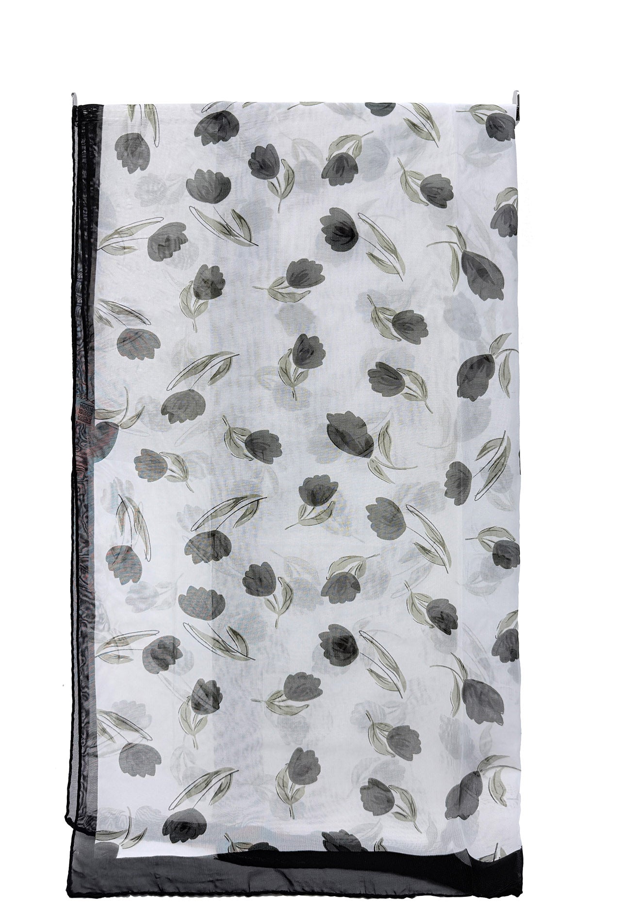 SF2633-364 Tulip Print Chiffon Scarf