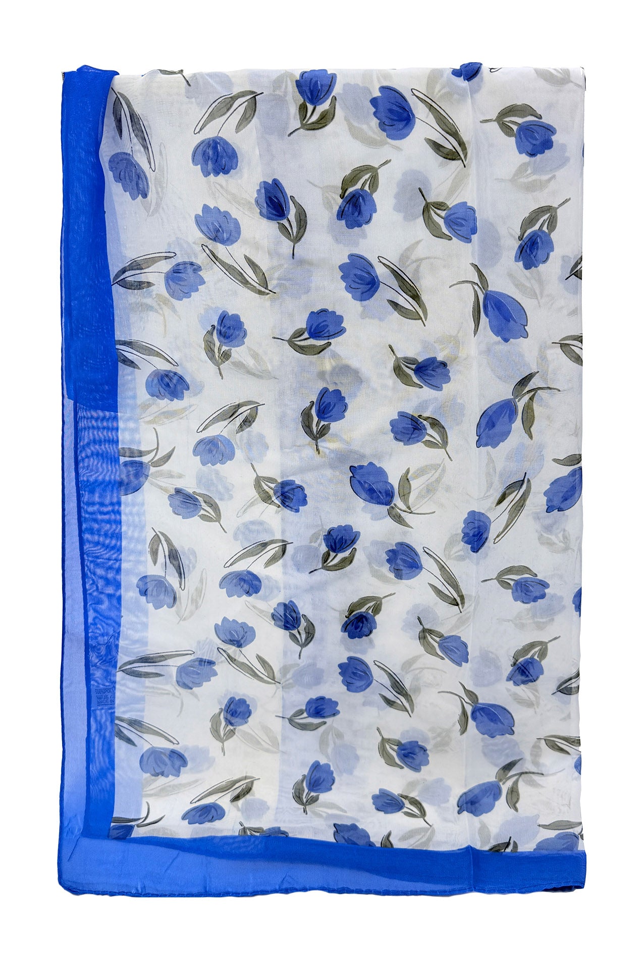 SF2633-364 Tulip Print Chiffon Scarf