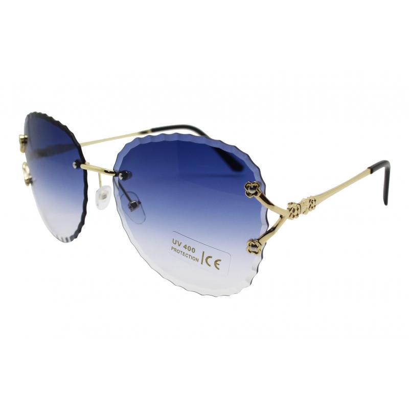 SG2195-296 Ladies Wave Round Sunglasses