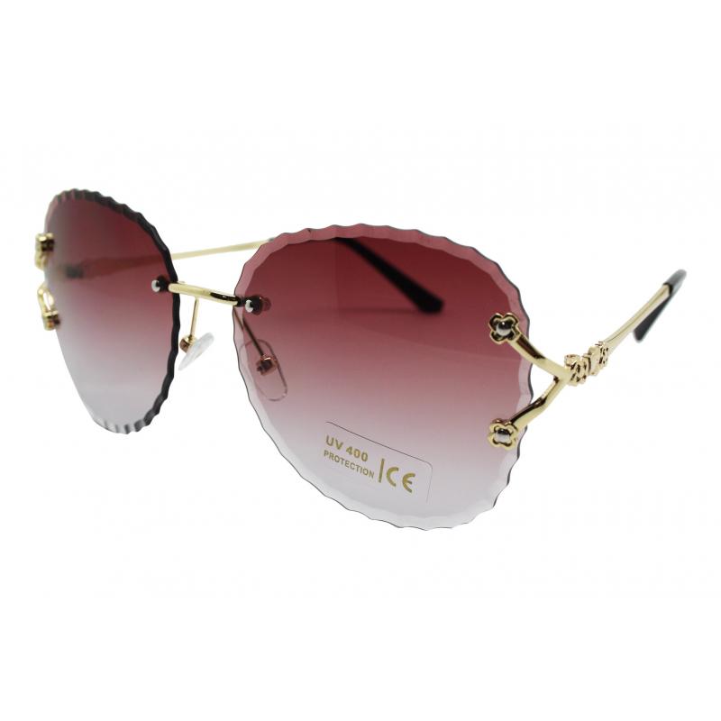 SG2195-296 Ladies Wave Round Sunglasses