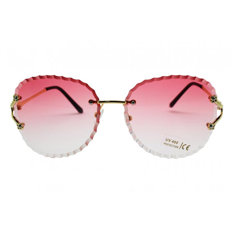 SG2195-296 Ladies Wave Round Sunglasses