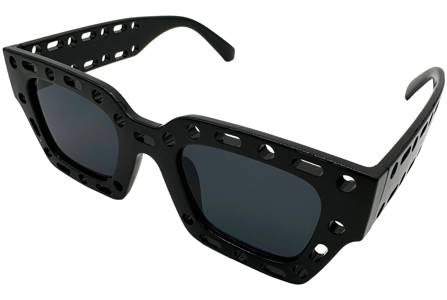 SG2345-57 Geometric Cutout Colour Sunglasses – A & B Fashion