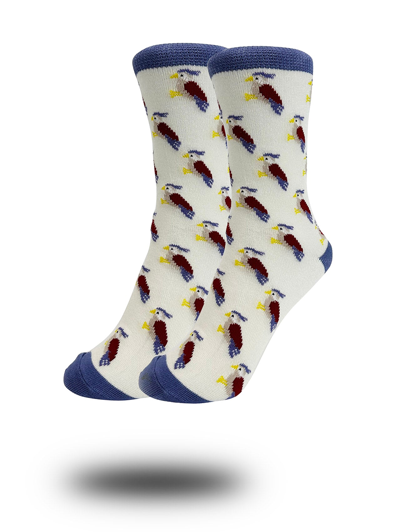 SK-11 Cute Hoopoe Bird Print Bamboo Socks