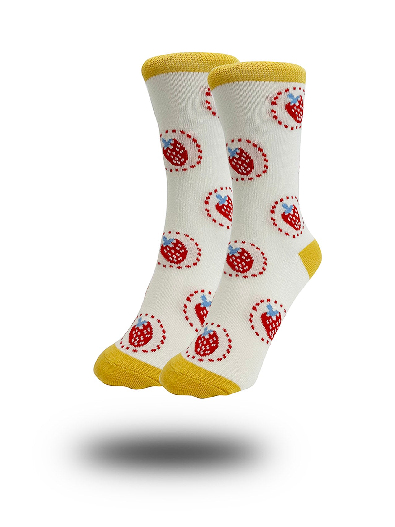 SK-13 Strawberry Print Bamboo Socks