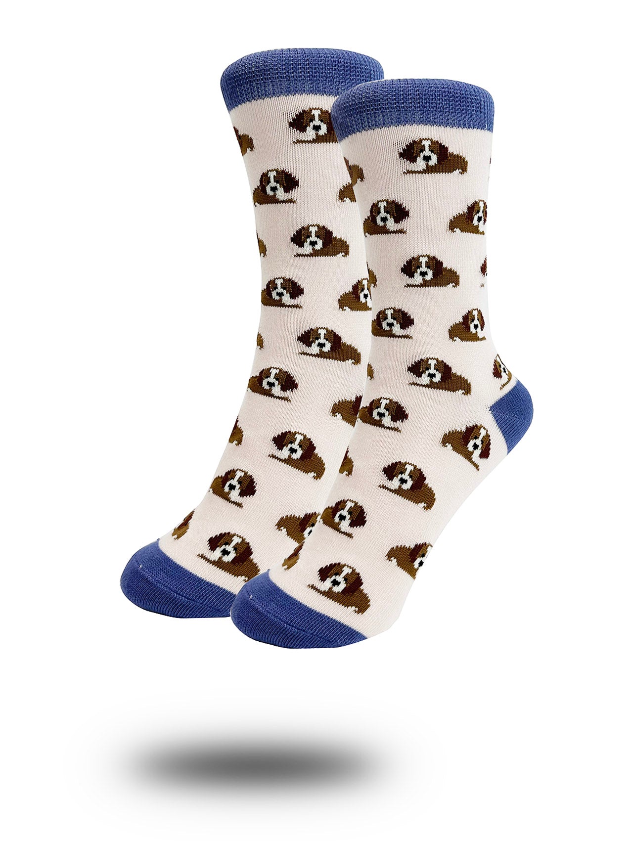 SK-18 Brown Dogs Print Bamboo Socks