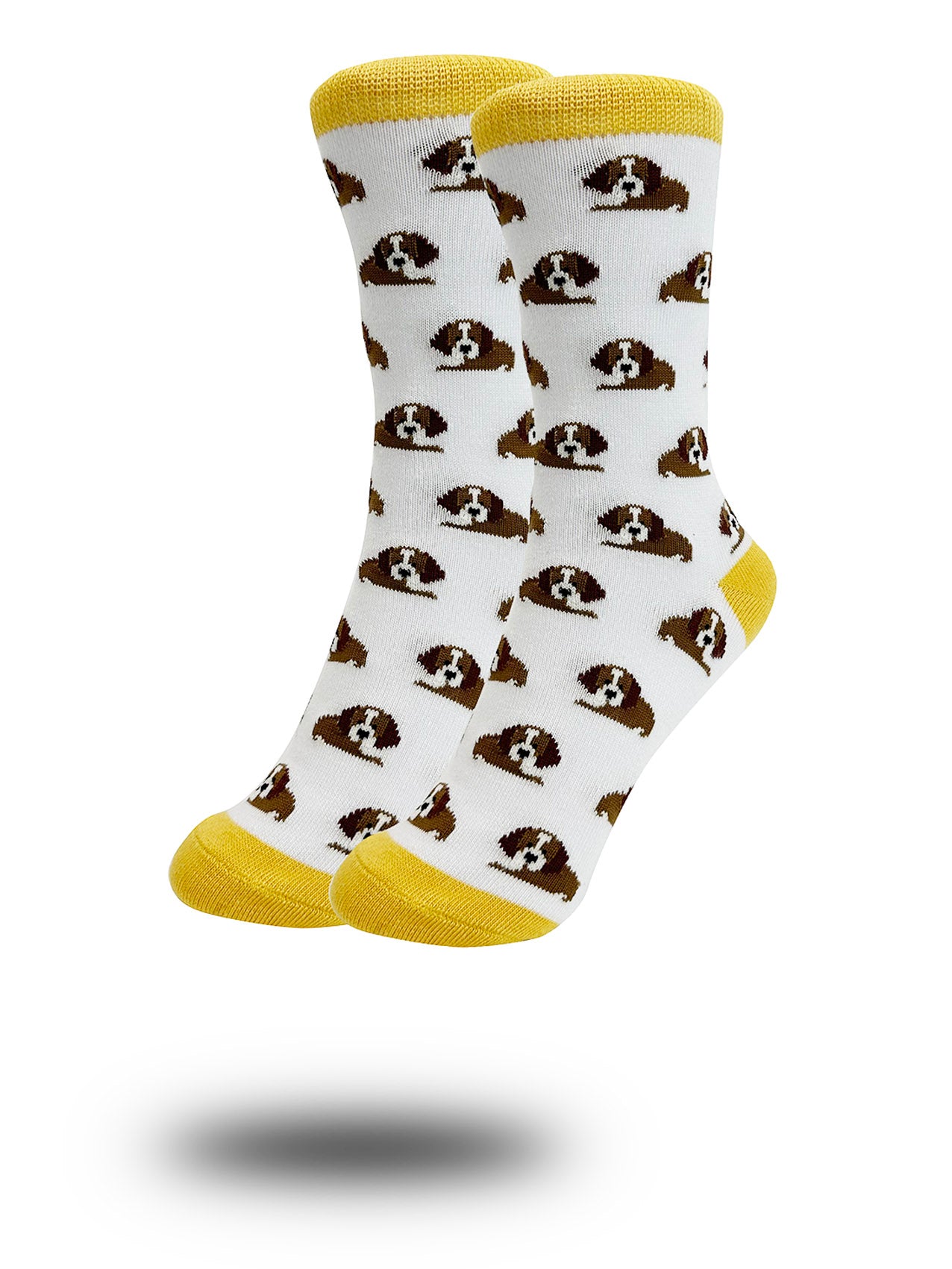 SK-18 Brown Dogs Print Bamboo Socks