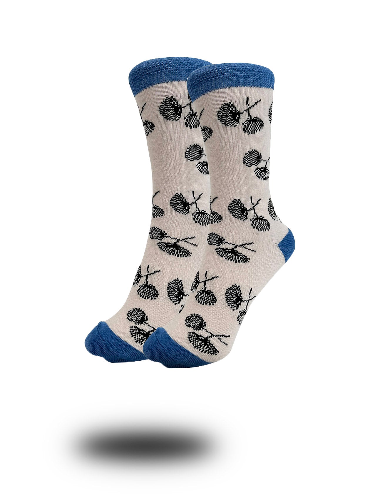 SK-23 Dandelion Flower Print Bamboo Socks